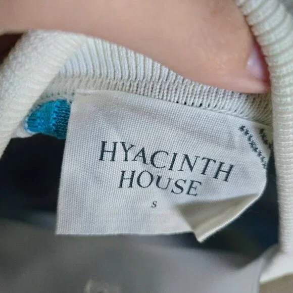 NWT Tuckernuck Hyacinth House Aqua Wavy Sammie Mini Dress Size Small - Picture 9 of 11